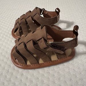 Brown Kids Sandals